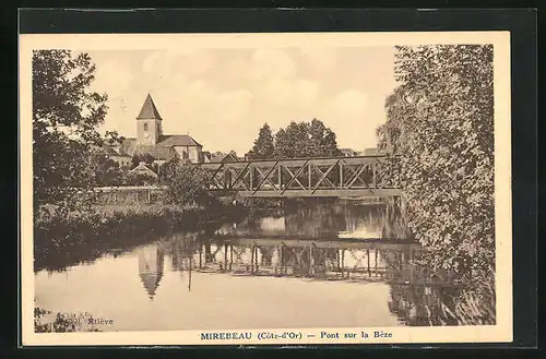 AK Mirebeau, Pont sur la Béze