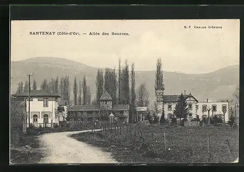 AK Santenay, Allée des Sources