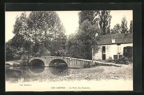AK Les Laumes, Le Pont des Romains