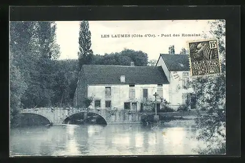 AK Les Laumes, Pont des Romains