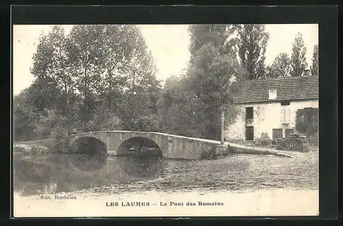 AK Les Laumes, Le Pont des Romains