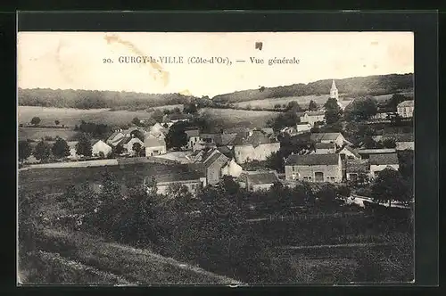 AK Gurgy-la-Ville, Vue Generale