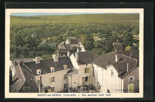 AK Recey-sur-Ource, Vue Generale