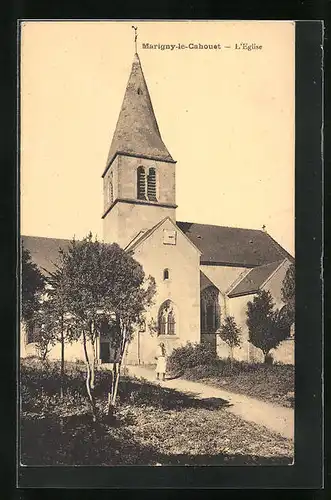 AK Marigny-le-Cahouet, L`Eglise