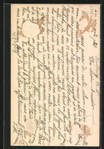 AK Pothières, Le Monument de Sainte Jeanne d`Arc