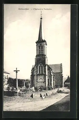 AK Colombier, L`Eglise et le Presbytère