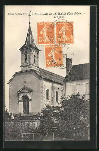 AK Corcelles-les-Citeaux, L`Eglise