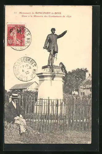 AK Nuits, Le Monument de Boncourt