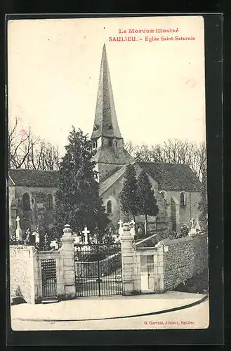 AK Saulieu, Eglise Saint-Saturnin