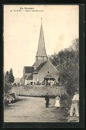 AK Saulieu, Eglise Saint Saturnin