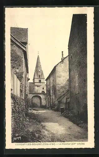 AK Savigny-Les-Beaune, Le Clocher