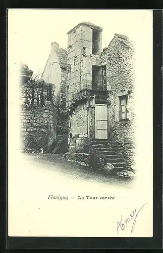 AK Flavigny, La Tour carrée