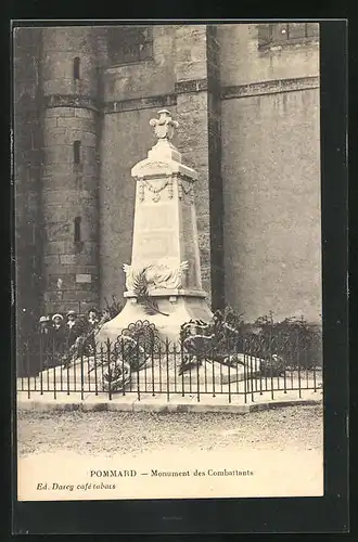 AK Pommard, Monument des Combattants