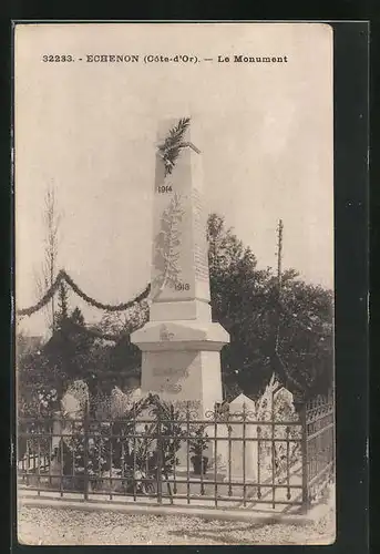 AK Echenon, Le Monument