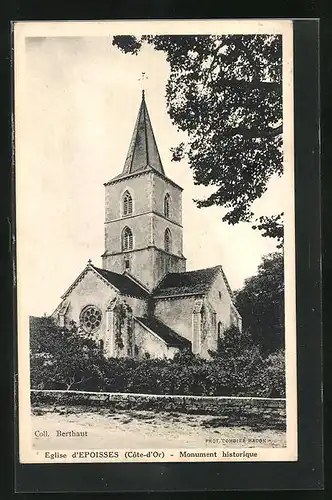 AK Époisses, L`Église, Monument historique