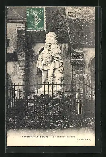 AK Messigny, Le Monument militaire
