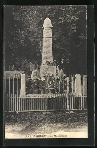 AK Clamerey, Le Monument