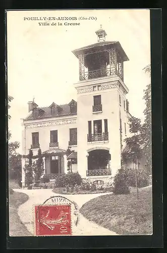 AK Pouilly-en-Auxois, Villa de la Creuse