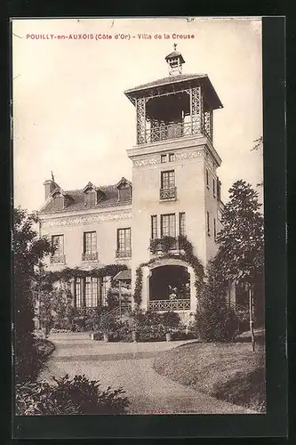 AK Pouilly-en-Auxois, Villa de la Creuse