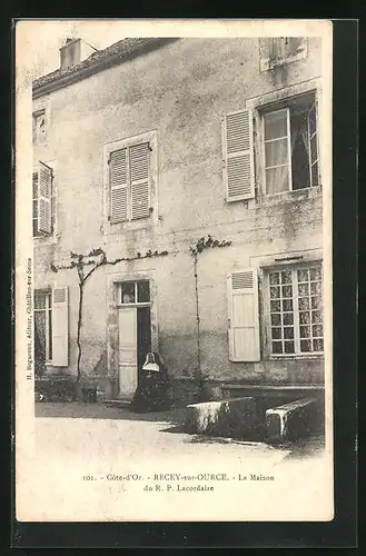 AK Recey-sur-Ource, La Maison