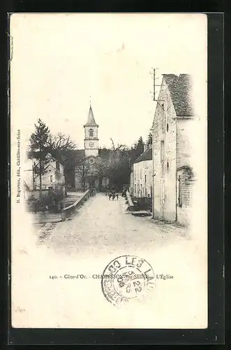 AK Chamesson-sur-Seine, L`Èglise