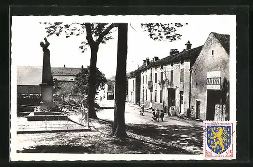 AK Cussey-les-Forges, La Place du Monument