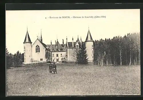 AK Vic-de-Chassenay, Château de Bourbilly, Environs de Semur
