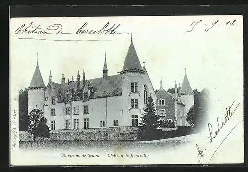 AK Vic-de-Chassenay, Château de Bourbilly, Environs de Semur