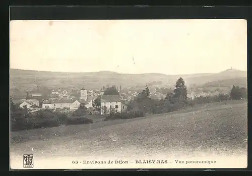 AK Blaisy-Bas, Vue panoramique