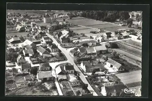 AK Bessey-lés-Citeaux, Vue aérienne