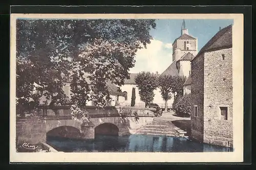 AK Béze, Le Pont et l`Eglise