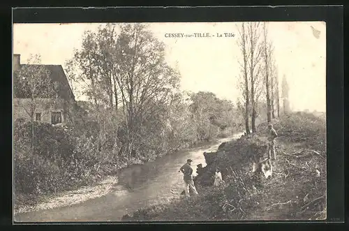 AK Cessey-sur-Tille, La Tille