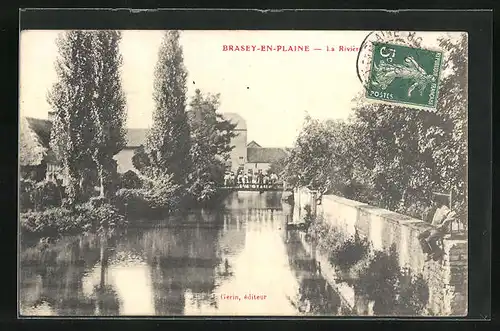 AK Brasey-en-Plaine, La Riviér