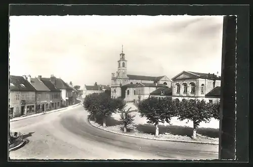 AK Brazey-en-Plaine, Centre du Pasy et l`Eglise