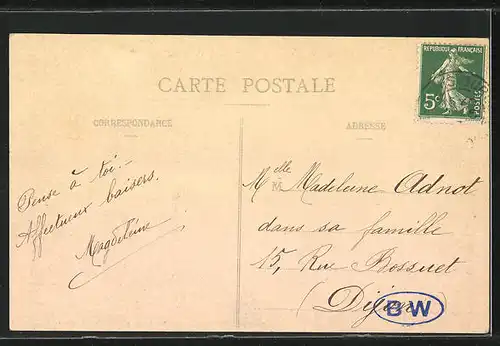 AK Brion-sur-Ource, Le Chateau