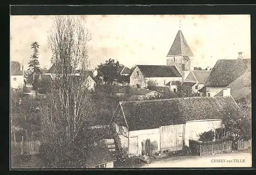 AK Cessy-sur-Tille, Une Partie de l`Eglise