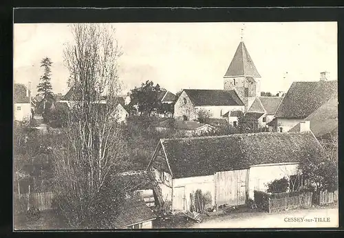 AK Cessy-sur-Tille, Une Partie de l`Eglise