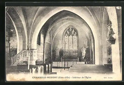 AK Chambolle-Musigny, Interieur de l`Eglise