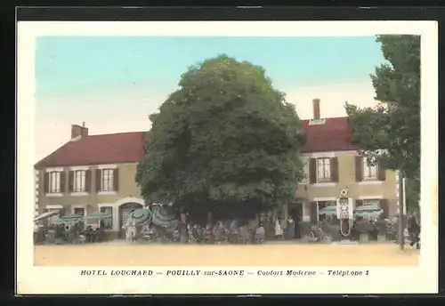 AK Pouilly-sur-Saone, Hotel Louchard