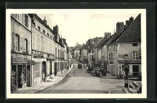 AK Montbard, Hotel de L`Ecu, Rue Anatole-Hugo