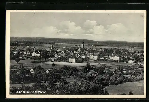 AK Leibnitz i. d. Stmk., Totalansicht der Stadt