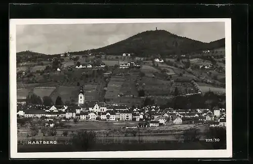 AK Hartberg, Gesamtansicht mit der Kirche