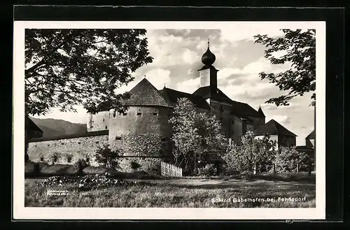 AK Fohnsdorf, das Schloss Gabelhofen