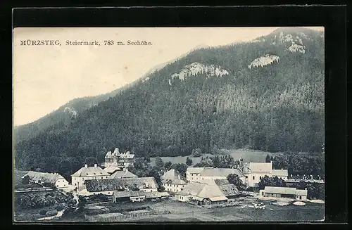 AK Mürzsteg /Steiermark, Gesamtansicht