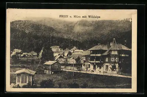 AK Frein a. Mürz, Unterkunftshaus unter der Wildalpe