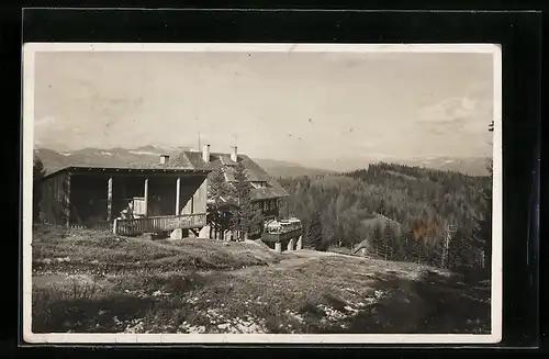 AK Gross-Veitsch, Alpenhotel Hubertushof