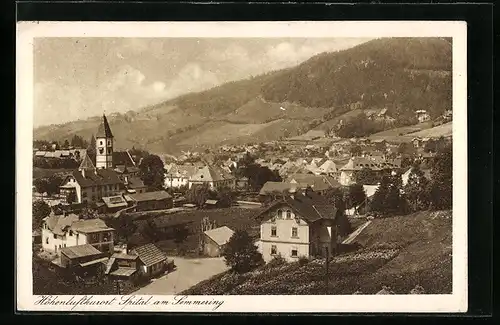 AK Spital am Semmering, Totale mit der Kirche