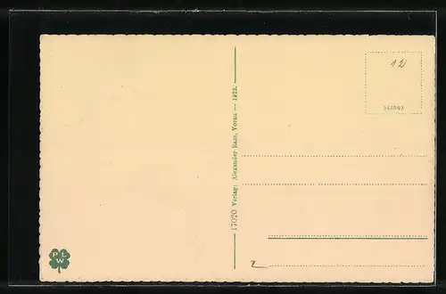 AK Vorau i. d. Oststeiermark, Blick zum Chorherrenstift