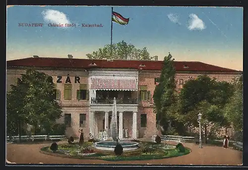 AK Budapest, das Kaiserbad