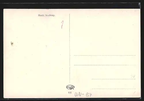 AK Budapest, vor der Musikakademie